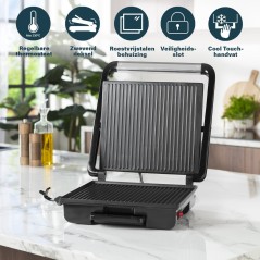 Princess 112425 Panini Grill Pro - Perfectly Grilled Sandwiches & Delicious Meals at Home!